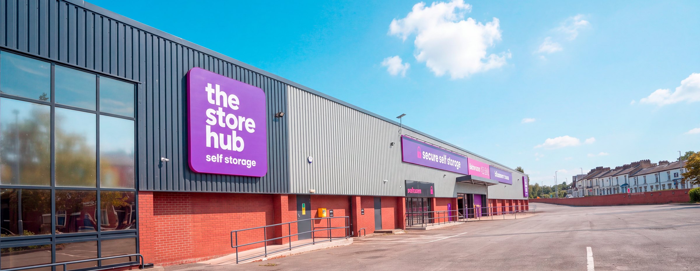The Store Hub self storage facility on Whessoe Road, Darlington